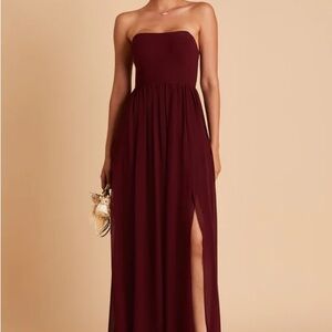Birdy Grey August Convertible chiffon Dress, Cabernet